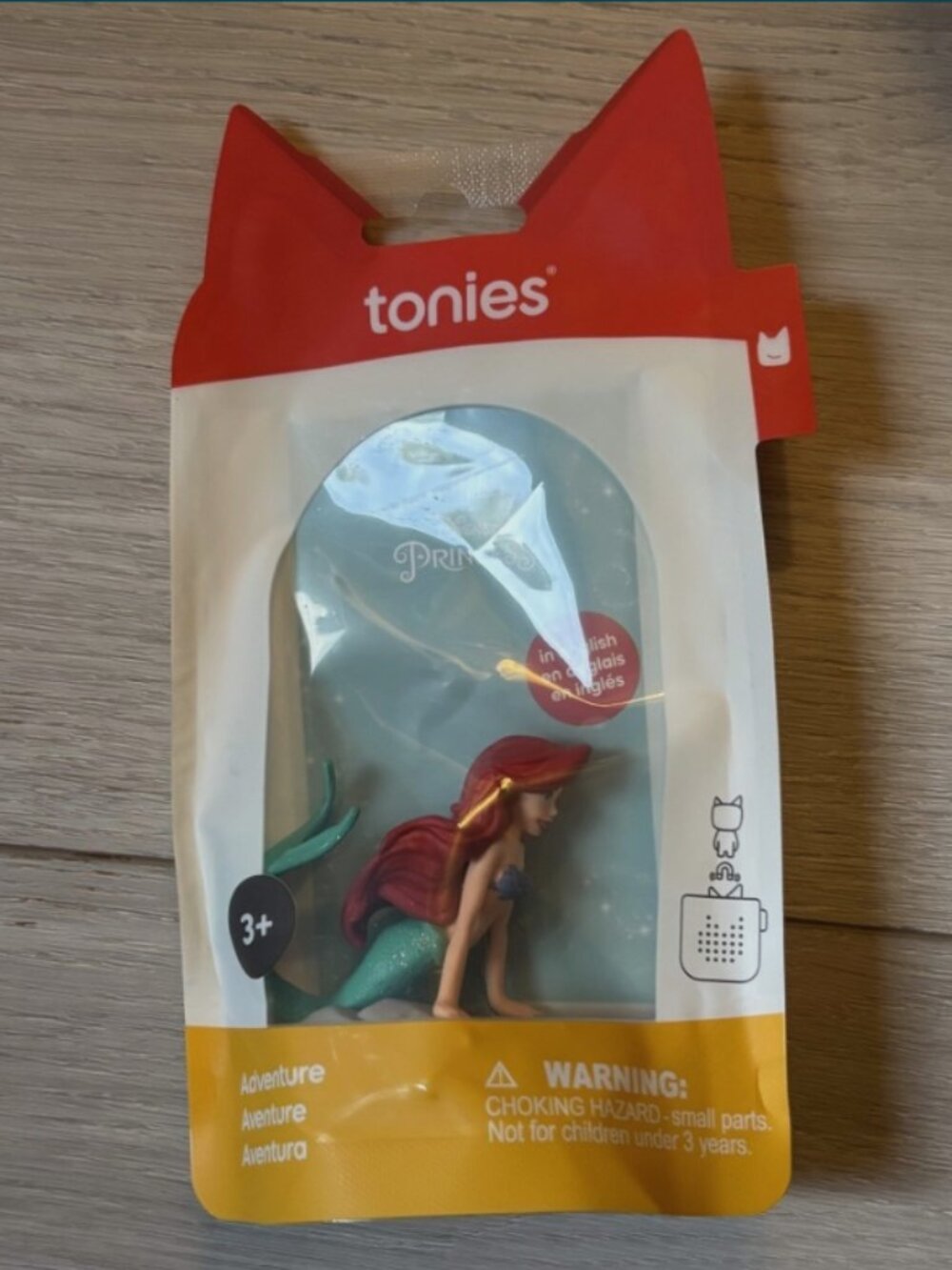 Set of 2 Disney Princess Tonies Ariel and Tiana NWT
